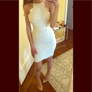 White Lulus dress